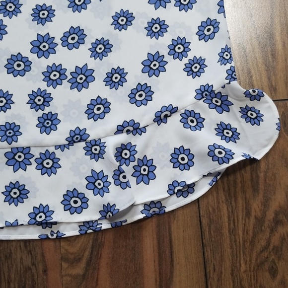 Loft peplum floral top - Picture 3 of 8